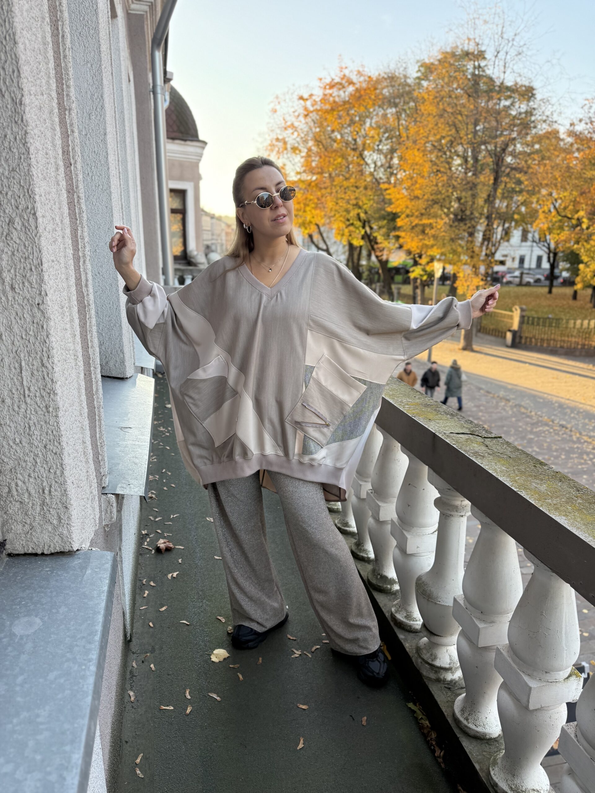 #ZEROWASTE NUDE palaidinė dideliems dydžiams