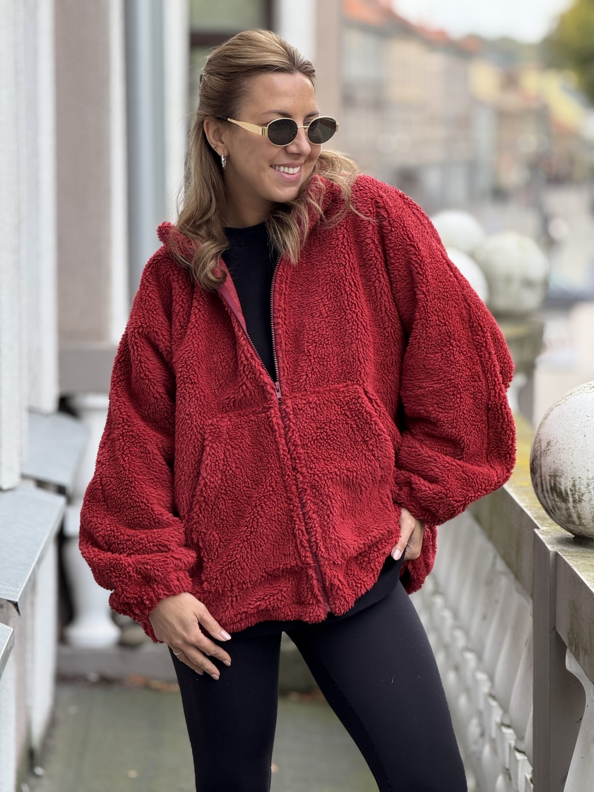 Bordo (netamsi bordo) TEDDY BOMBER bliuzonas