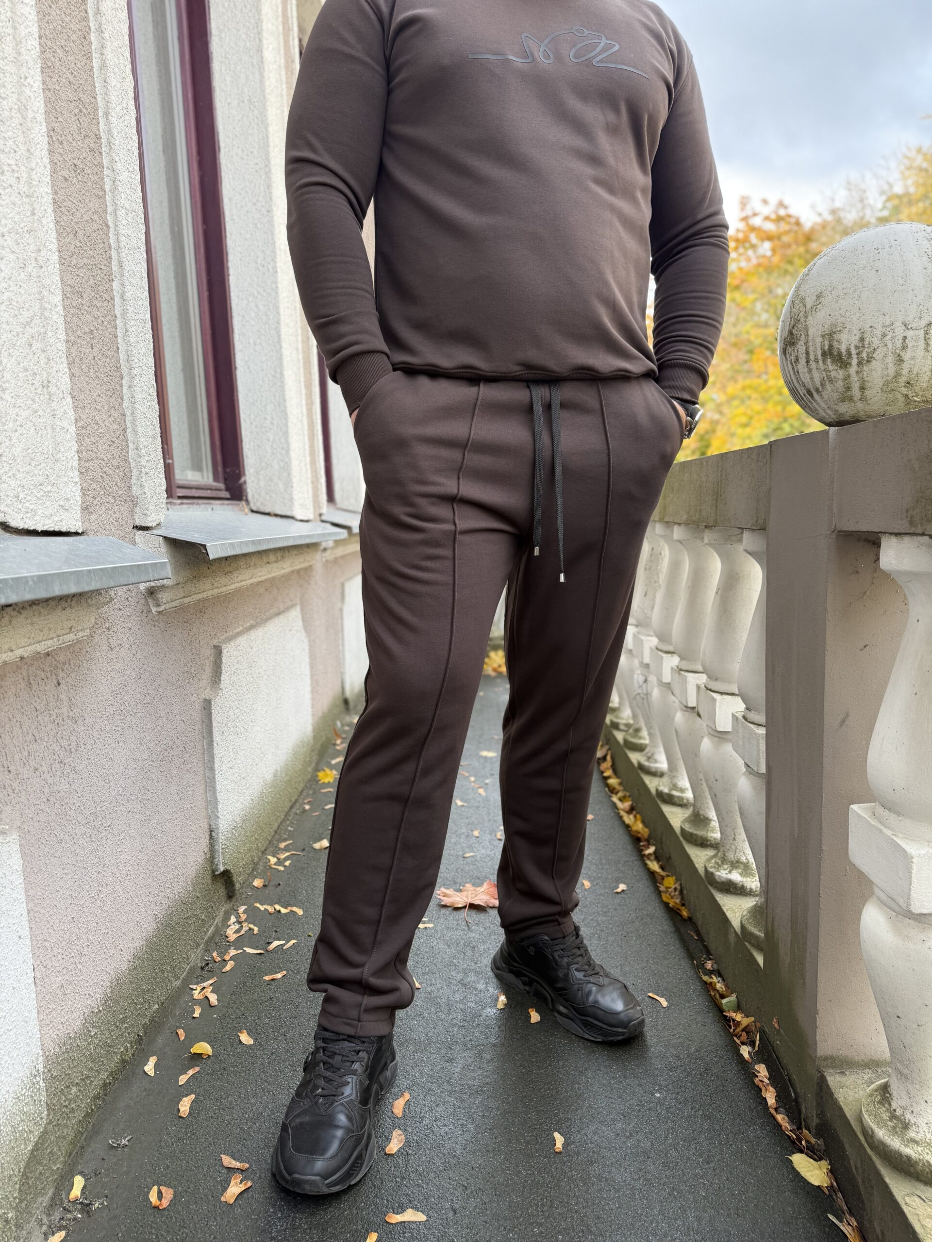 Vyriškos laisvalaikio kelnės su kantuku XL