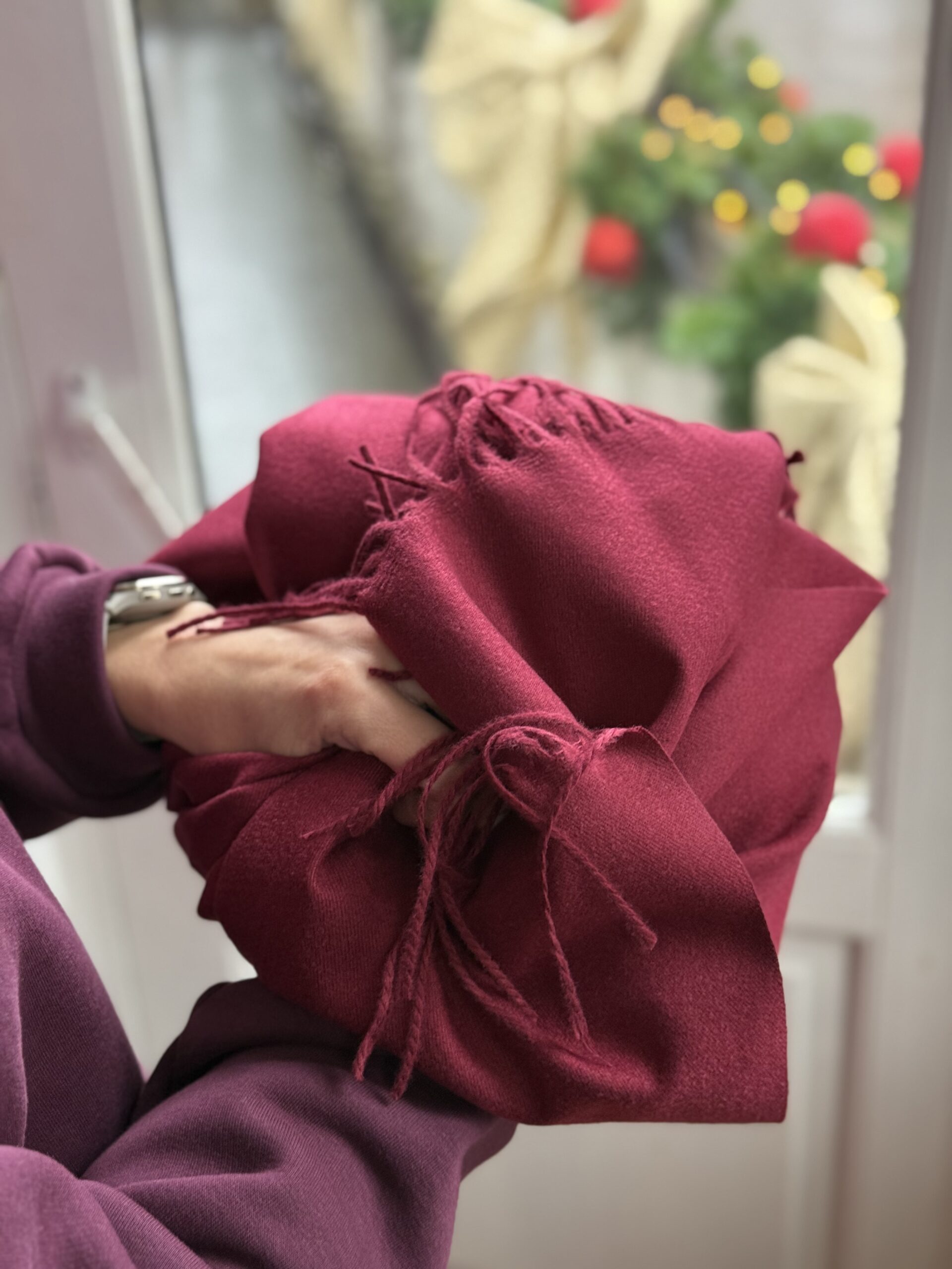 Bordo šalikas "kašmyro prisilietimas" - Image 3