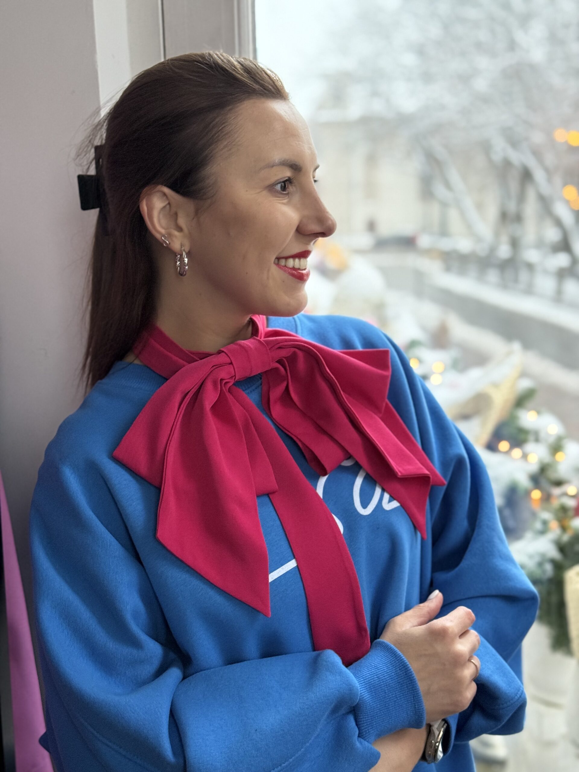 Rožinis didelis kaspinas - Image 2