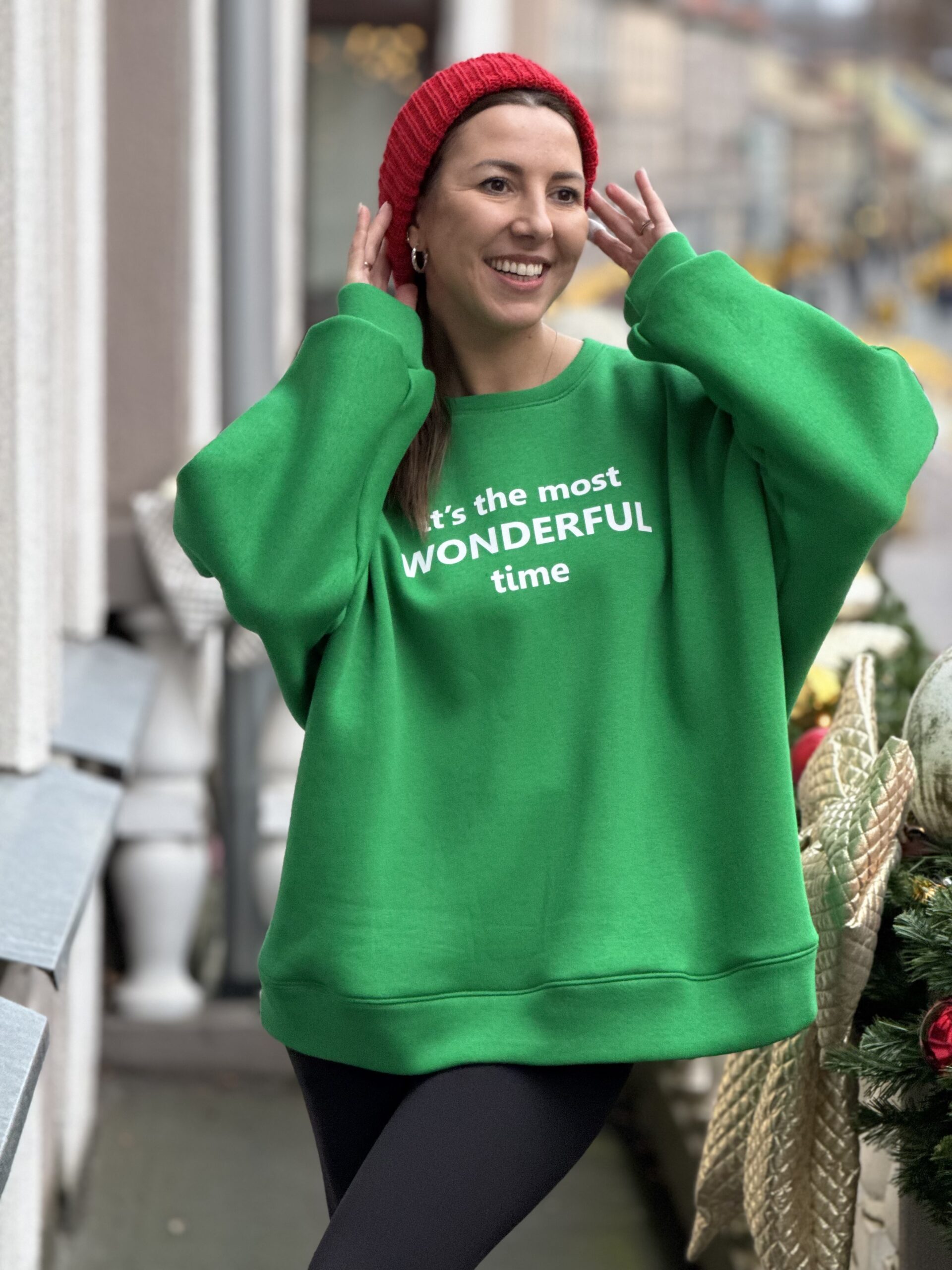 ŽALIAS džempas WONDERFUL TIME - Image 2