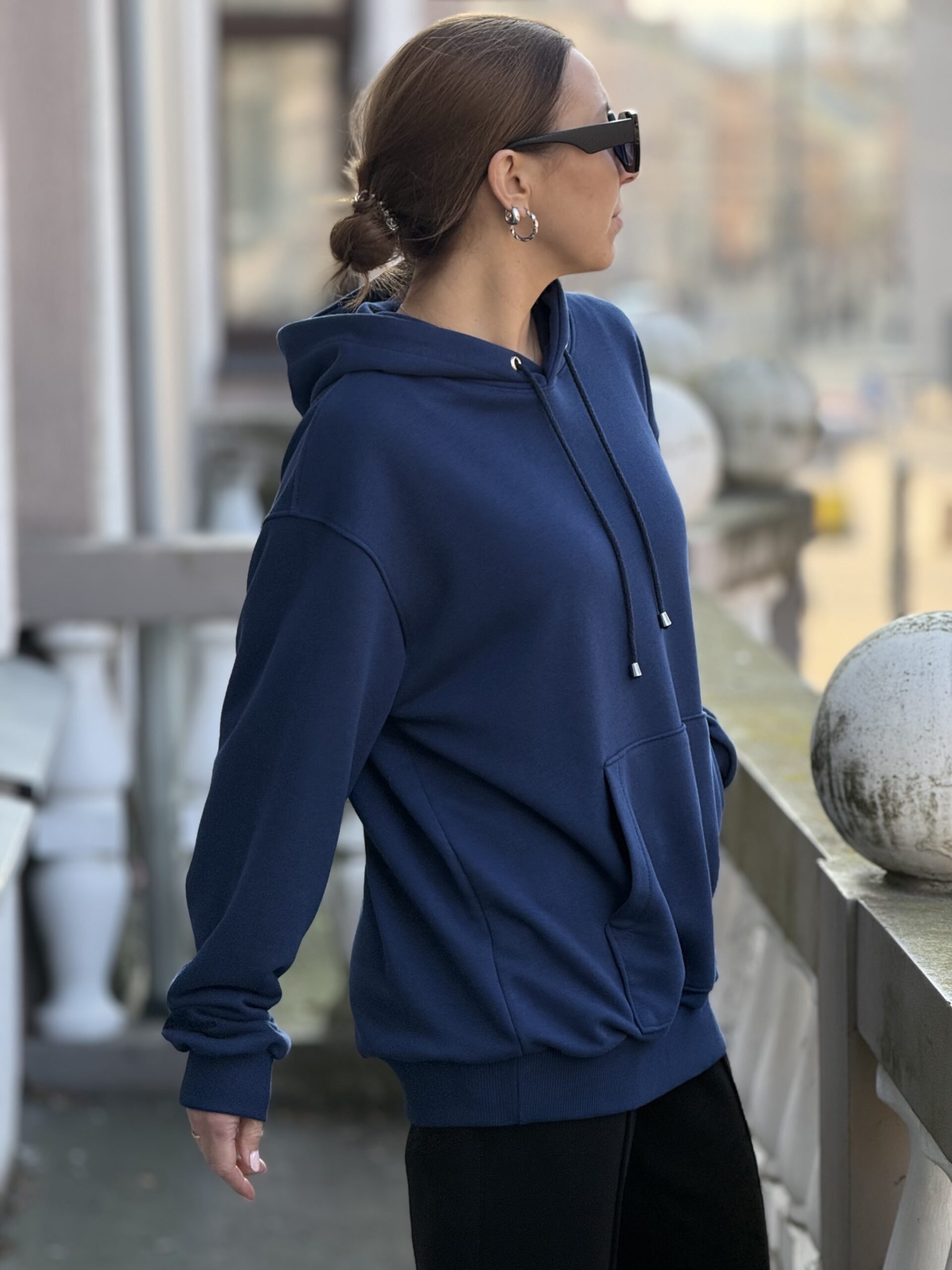 Unisex džemperis su kapišonu - Image 2