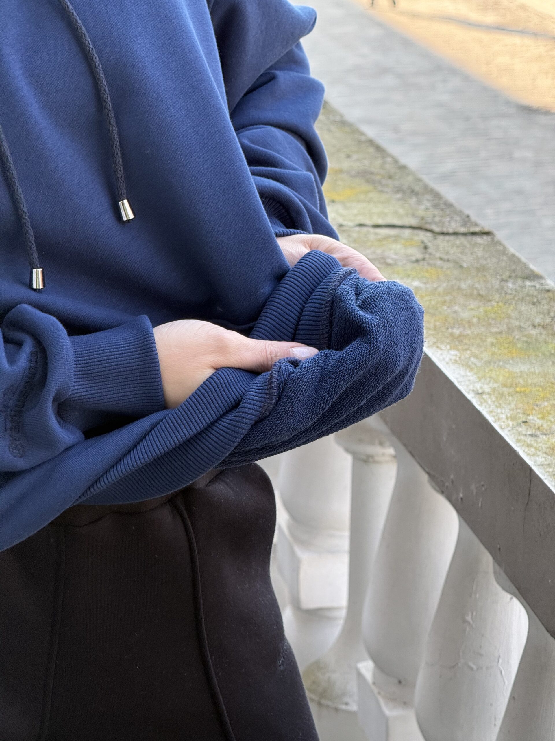 Unisex džemperis su kapišonu - Image 6