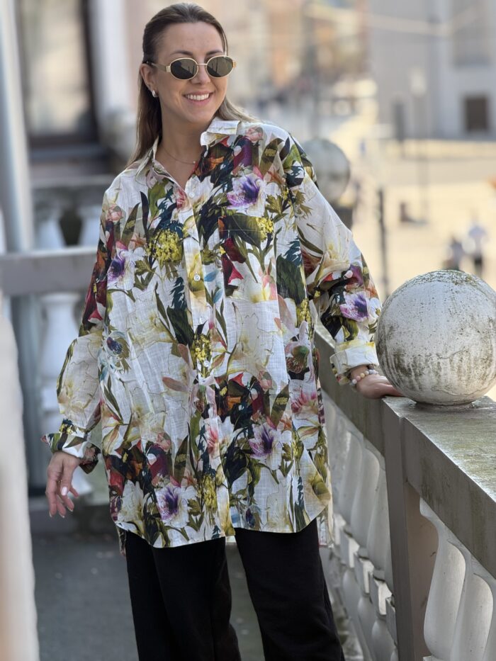 LININIAI marškiniai L dydis (tiktų ir XL)