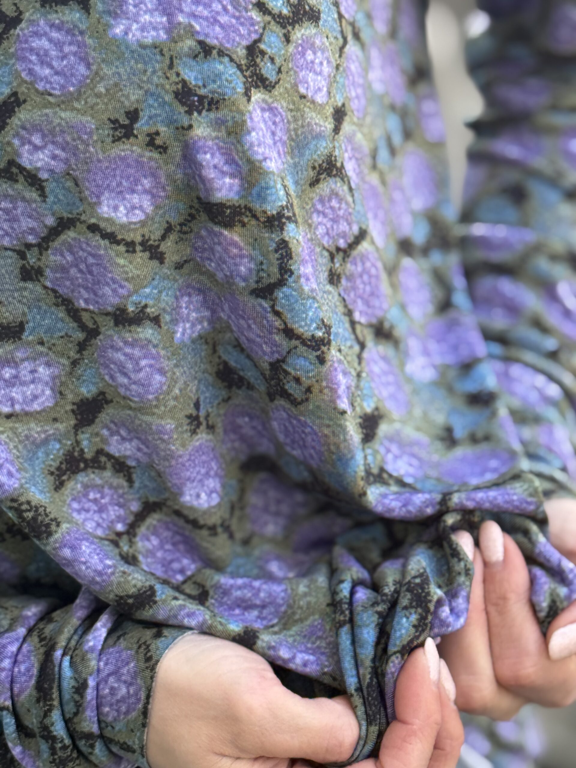 Marga kritaus trikotažo palaidinė - Image 3