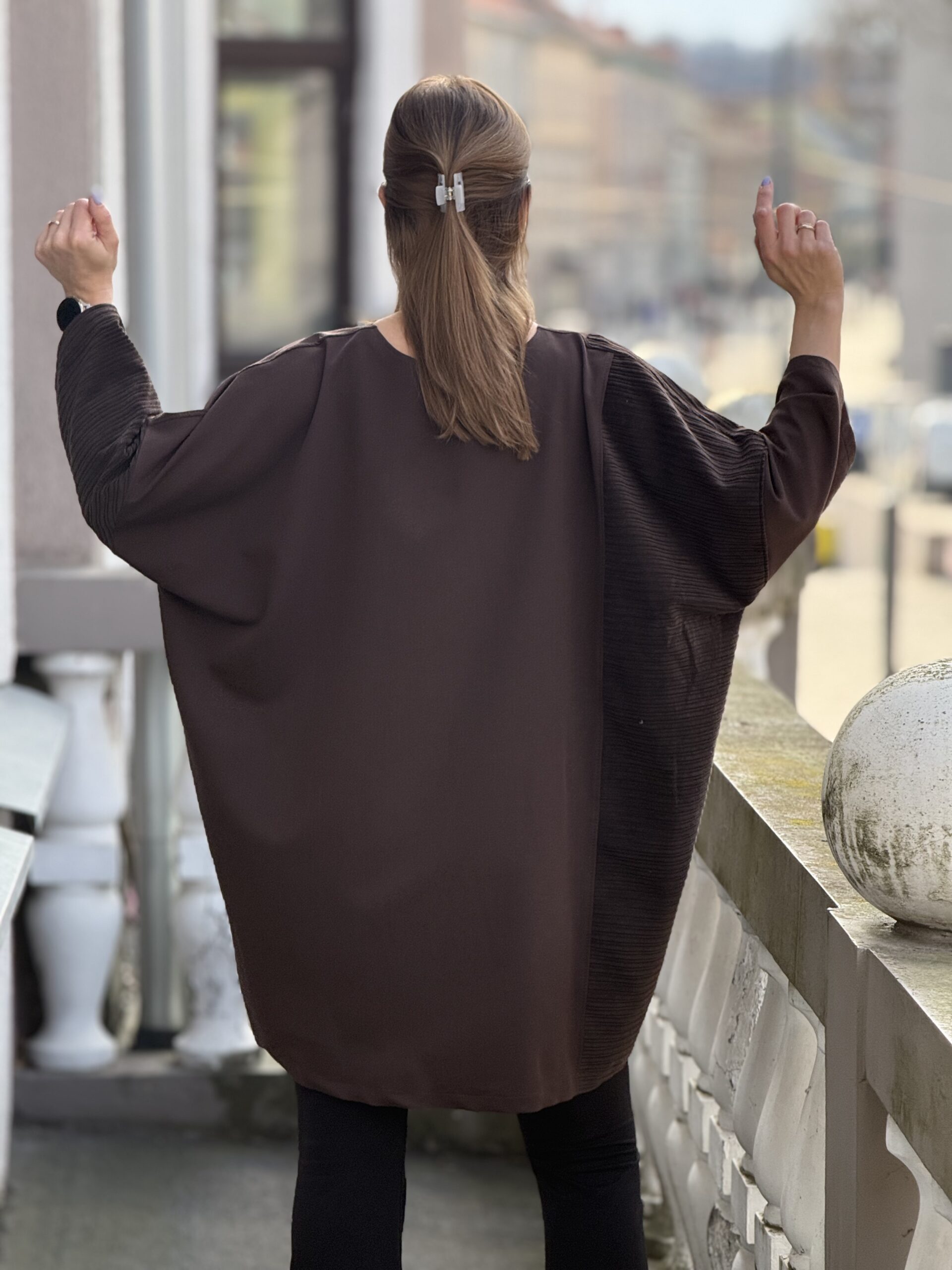 Šokoladinė TUNIKA dydis XL, vienetinė #zerowaste - Image 5